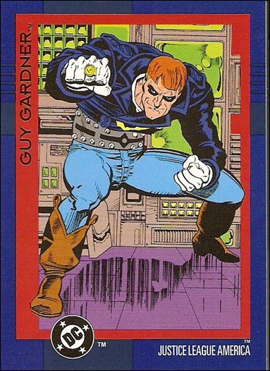 DC Cosmic Teams (Base Set) card 42 Guy Gardner