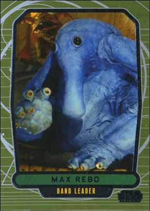Star Wars Galactic Files (Base Set) card 180 Max Rebo Band Leader