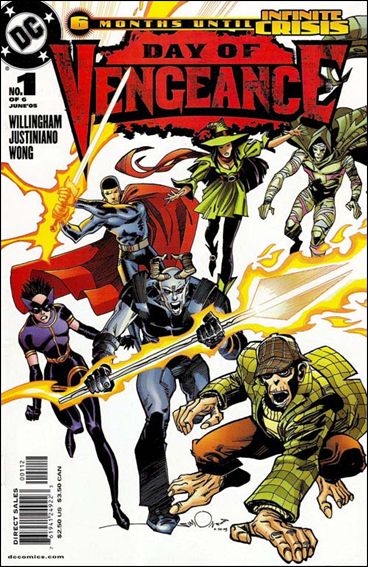 Day of Vengeance issue 1-C Team Cover (2nd Printing)