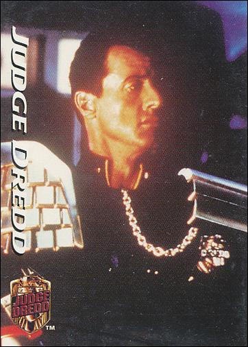Judge Dredd: The Movie (Base Set) card 13 Judge Dredd