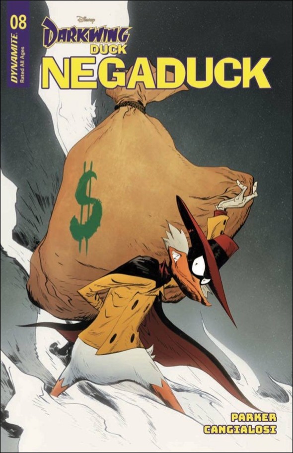 Negaduck issue 8 Jae Lee Cover