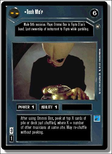 Star Wars: A New Hope Limited (Base Set) card 11 Tech Mo'r