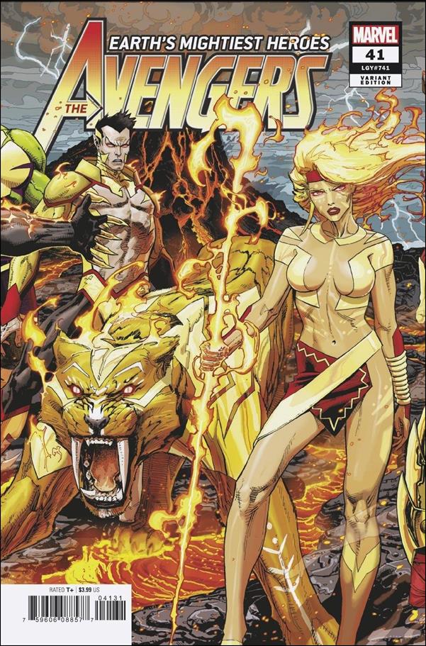 Avengers (2018/07) issue 41-B Dustin Weaver Connecting Cover