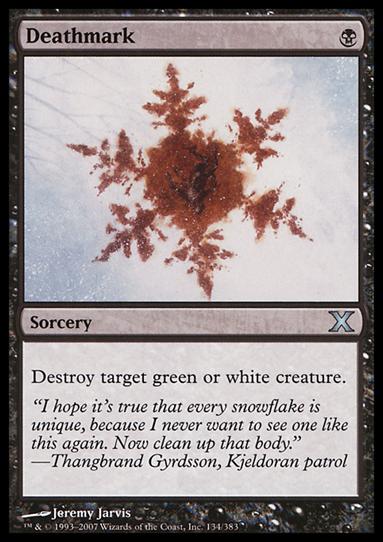 Magic the Gathering: 10th Edition (Base Set) card 134 Deathmark