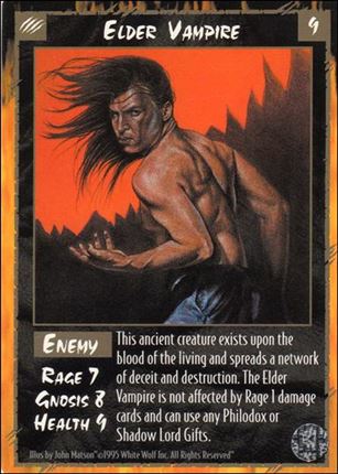 Rage Limited (Base Set) card 67 Elder Vampire 