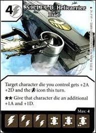 Marvel Dice Masters Age of Ultron  card 64 S.H.I.E.L.D. Hellicarrier: Illiad