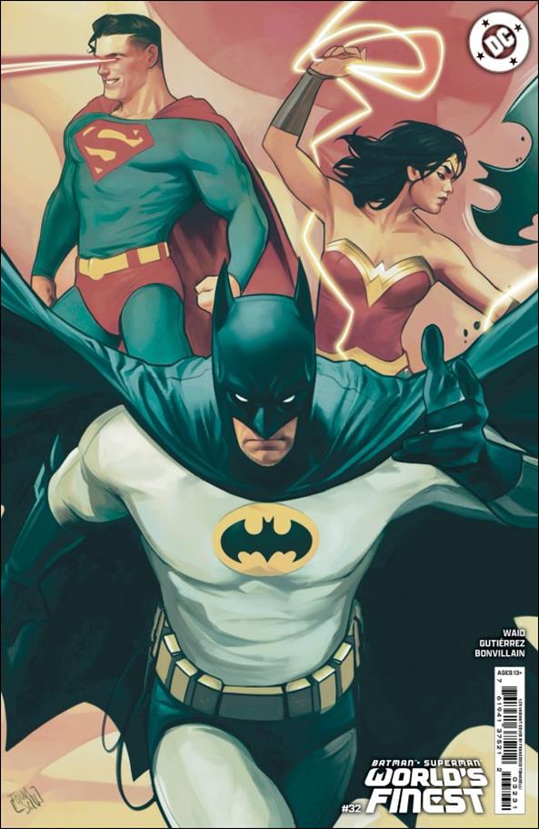 Batman/Superman: World's Finest issue 32-D Francesco Tomaselli 1:25 Cardstock Cover