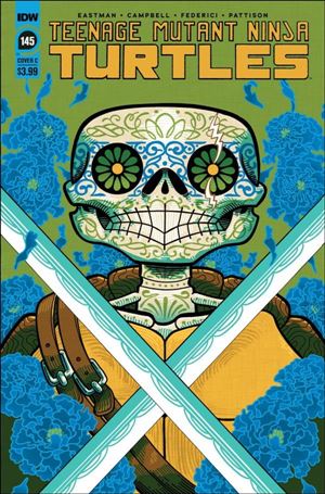 Teenage Mutant Ninja Turtles (2011) issue 145-C Dia De Los Muertos Cover