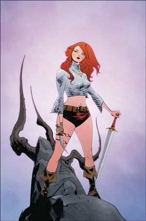 Immortal Red Sonja issue 1-P Jae Lee 1:15 Virgin Cover