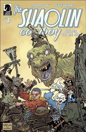 Shaolin Cowboy: Cruel to be Kin issue 3-B Stan Sakai Cover