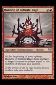 Magic the Gathering: Champions of Kamigawa (Base Set) card 172 Honden of Infinite Rage
