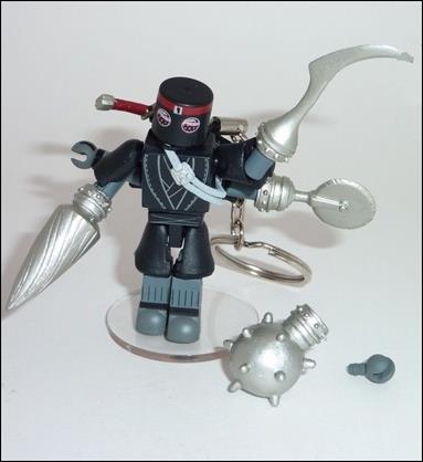 Teenage Mutant Ninja Turtles Minimates (Series 1) figure 9-B Foot-Bot with Keyring