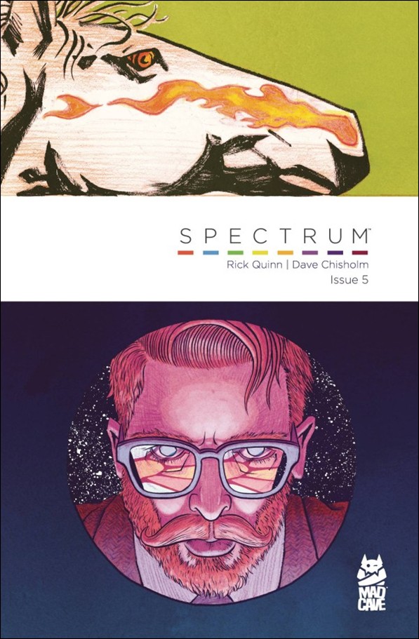 Spectrum (2024) issue 5 Dave Chisholm Cover