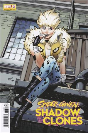 Spider-Gwen: Shadow Clones issue 3-B Greg Land Cover