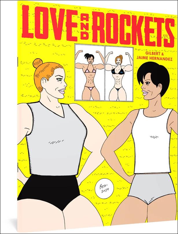 Love and Rockets (2016) issue 15-B Gilbert Hernandez Cover