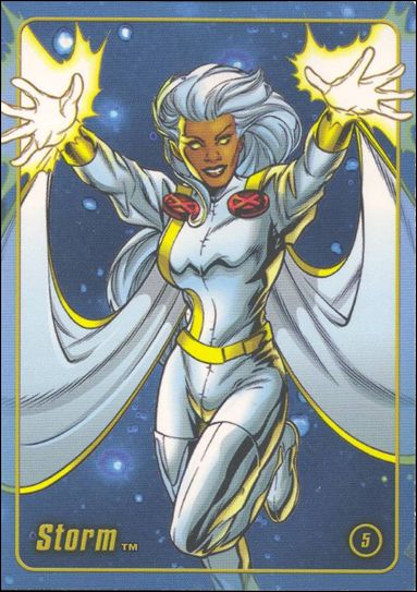 Marvel Heroes Figure Factory: Series 1 (Base Set) card 5 Storm