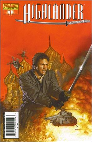 Highlander issue 1-B Dave Dorman Cover