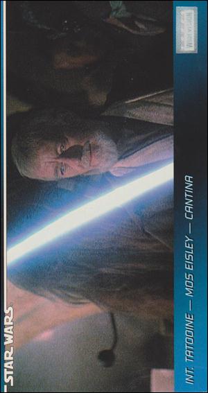 Star Wars Widevision (Base Set) card 42 Int. Tatooine - Mos Eisley - Cantina