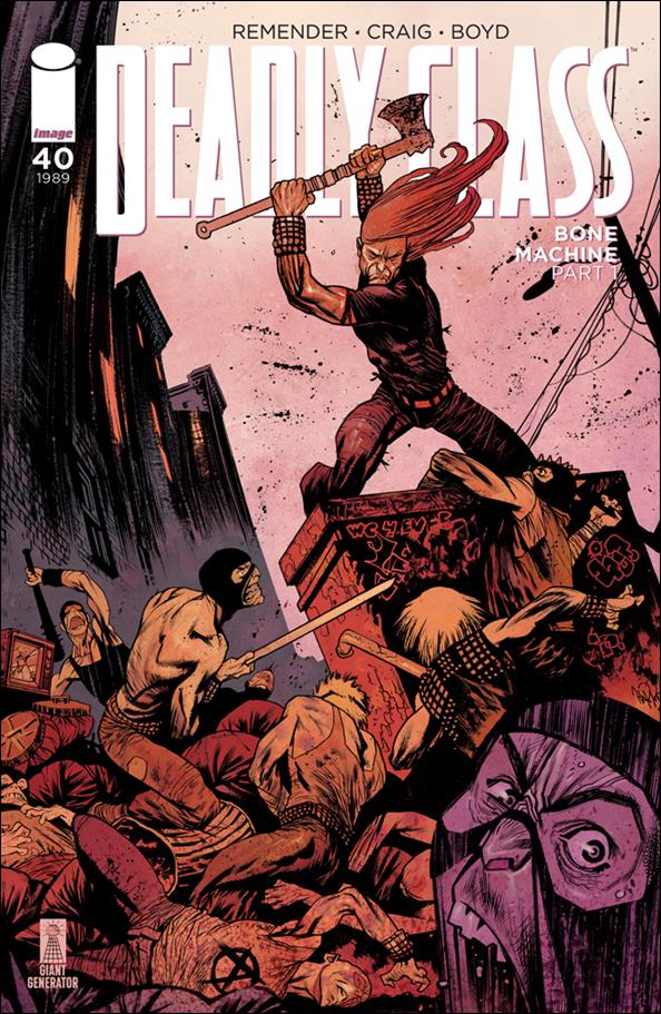Deadly Class issue 40-B James Harren Cover