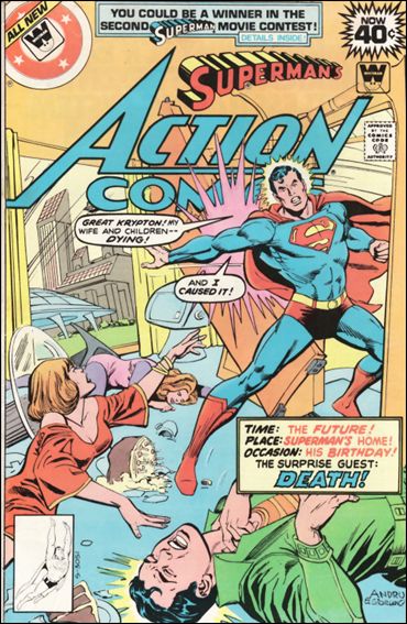 Action Comics (1938) issue 492-B Whitman Cover