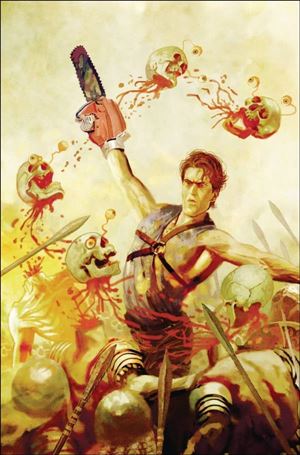 Army of Darkness Forever issue 13-H Arthur Suydam Virgin 1:25 Cardstock Cover