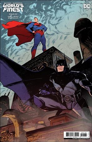 Batman/Superman: World's Finest issue 21-E Sanford Greene 1:25 Cardstock Cover