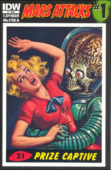 Mars Attacks (2012) issue 1-U Card #21 (Prize Captive)