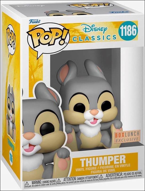 POP! Disney figure 1186 Thumper BoxLunch Exclusive