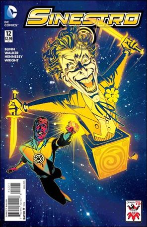 Sinestro issue 12-B Joshua Middleton Joker Cover