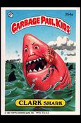 Garbage Pail Kids: Series 09 (Base Set) card 354a Clark Shark