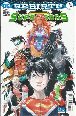 Super Sons issue 6-B Dustin Nguyen Cover