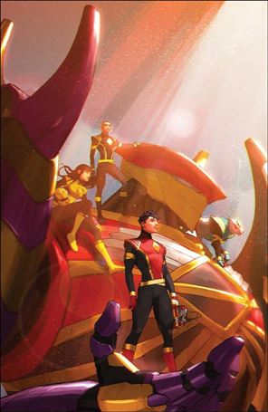 Power Rangers issue 16-C Gerald Parel 1:10 Virgin Cover