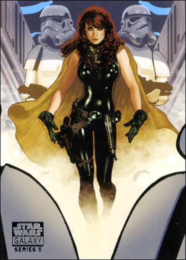Star Wars Galaxy: Series 5 (Base Set) card 11 Mara Jade