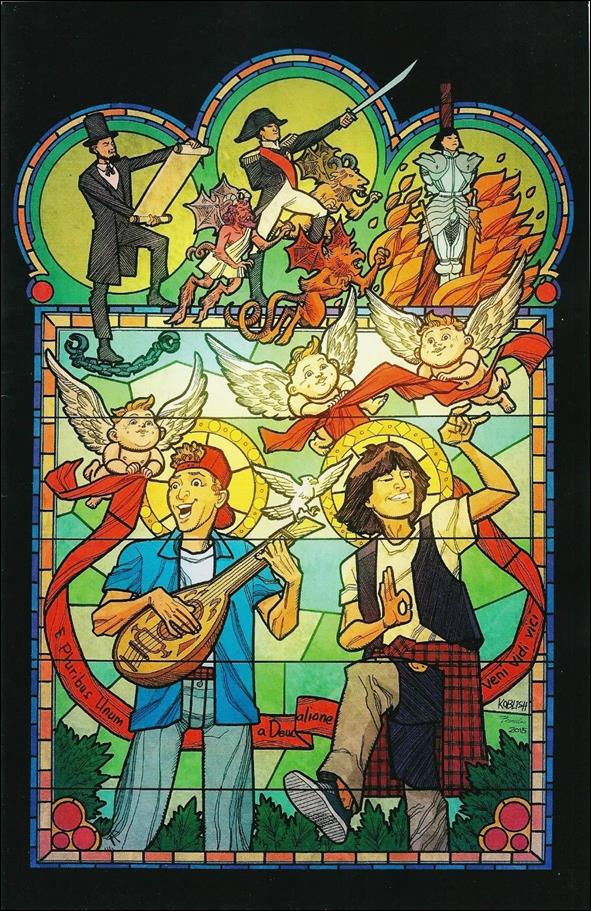Bill & Ted Go to Hell issue 1-D Scott Koblish 1:25 Virgin Cover