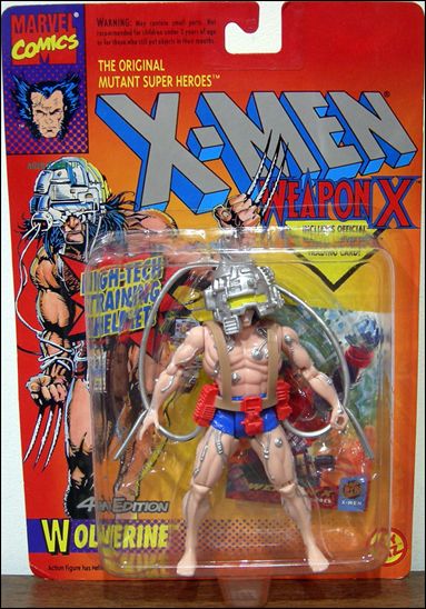 X-Men 5" Action Figures figure 16-C Wolverine (4th Edition); Silver Cables