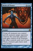 Magic the Gathering: Commander (Base Set) card 57 Reins of Power