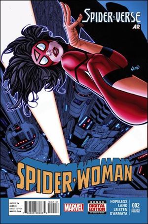 Spider-Woman (2015) issue 2-D Greg Land Cover (2nd Printing)