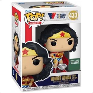 POP! Heroes figure 433.1-B Wonder Woman (Classic with Cape) Diamond