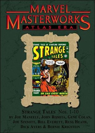 Marvel Masterworks: Atlas Era Strange Tales issue 1-B Marble Dust Jacket Vol 85
