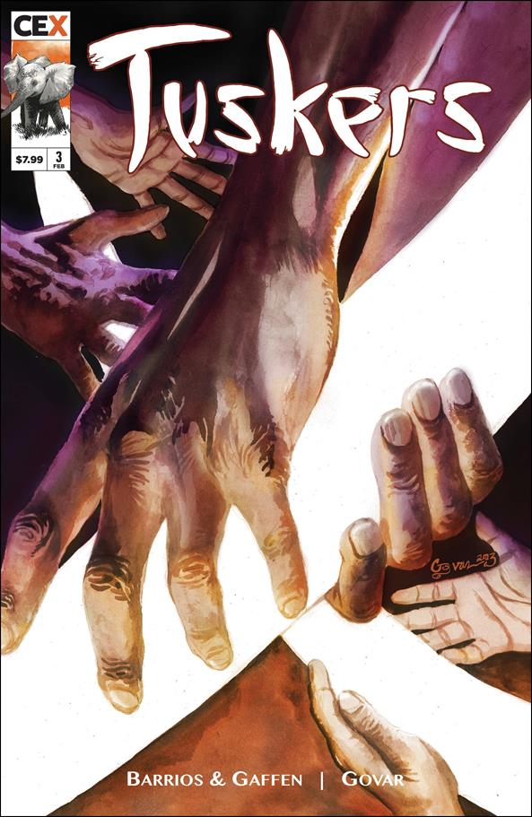 Tuskers issue 3 Daniel Govar Cover