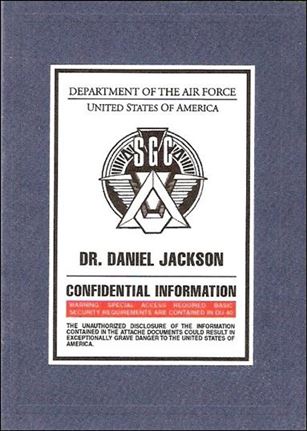 Stargate SG-1: Season 8 (Personnel Files Subset) card PF3 Dr. Daniel Jackson