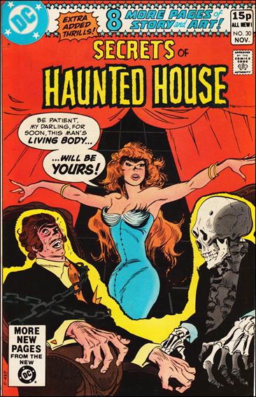 Secrets of Haunted House issue 30-B UK Price Cover