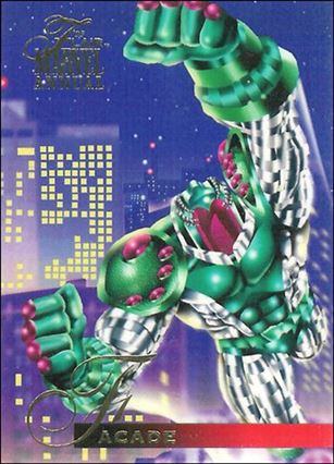 Marvel Annual Flair '95 (Base Set) card 54 Facade