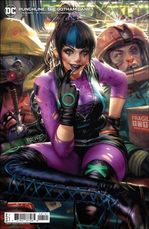 Punchline: The Gotham Game issue 1-B Derrick Chew Cardstock Cover