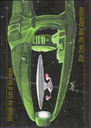 Star Trek Master Series: Series 1 (Base Set) card 20 Through the Eyes of the Enemy