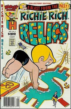 Richie Rich Relics issue 3-B Newsstand Edition