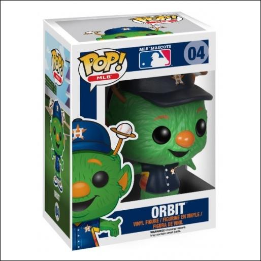 Pop! MLB Mascots figure 4 Orbit (Blue Uniform)
