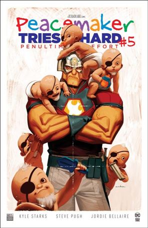Peacemaker Tries Hard issue 5-C Kris Anka Movie Poster Cover