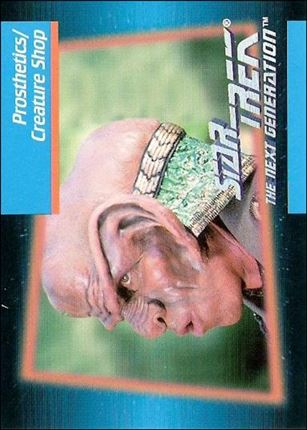 Star Trek: The Next Generation - Inaugural Edition (Base Set) card 86 Prosthetics/Creature Shop