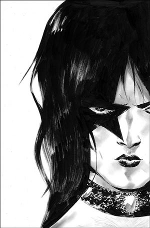 KISS: Phantom Obsession issue 3-L Jae Lee 1:30 Black & White Virgin Cover